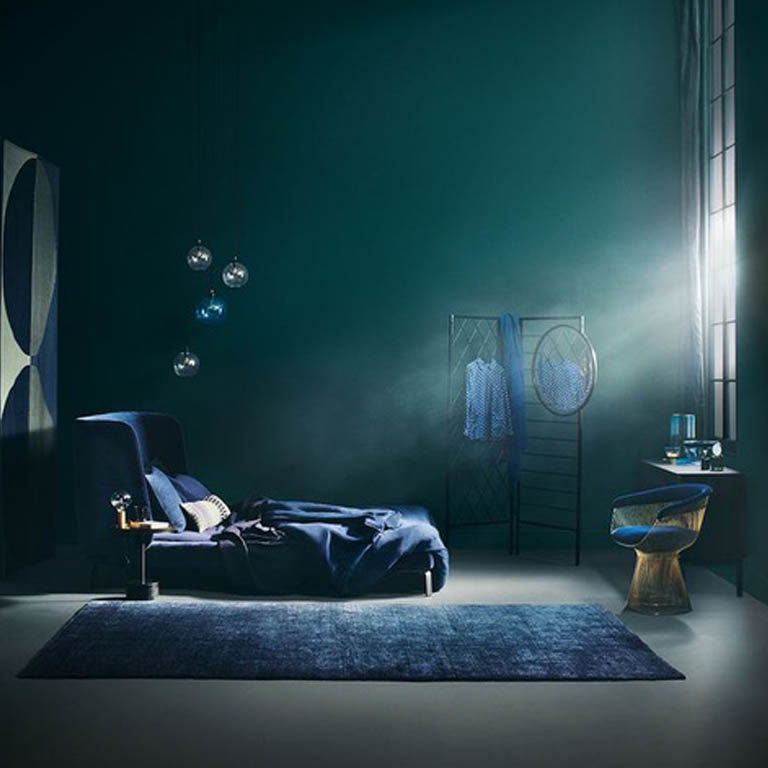 teal interior design