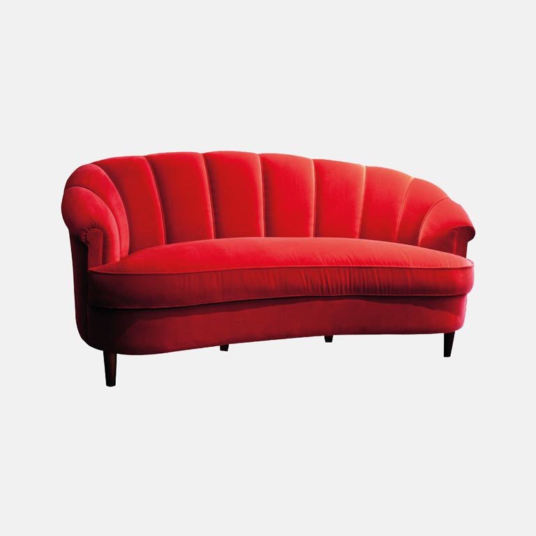 vevet sofa